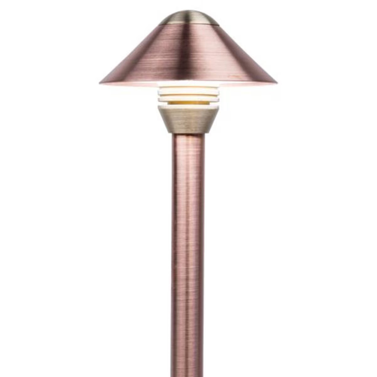 FX SC LED Top Assembly Copper Antique Tumbled Finish