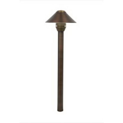 FX-P1LED12RABZ- Petite 12 in. LED Riser Copper Bronze Finish 2W 2700K LED