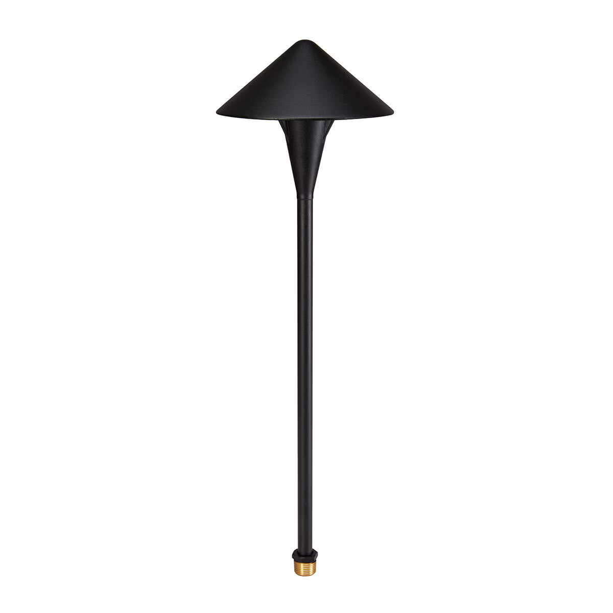 Vista  PR-6500-B-NL  PR-6500 Path Light Aluminum Black Finish No Lamp