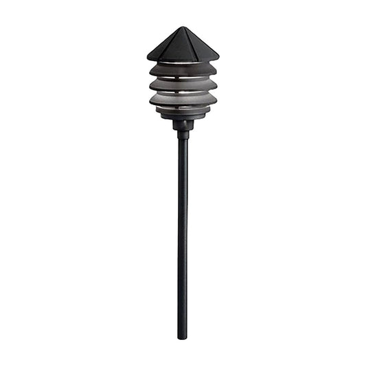 Kichler 15205BKT  3-Tier Path Light Black 120V