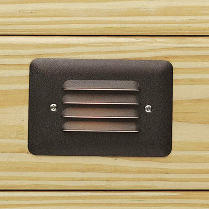 Kichler 15072AZT  Deck Light Architectural Bronze 11.6W Halogen