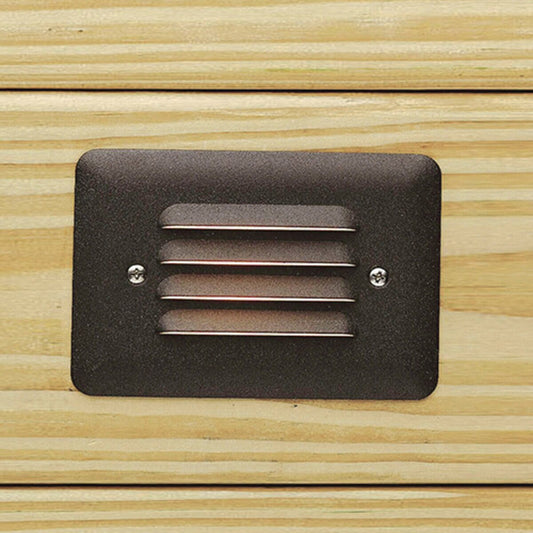 Kichler 15072AZT  Deck Light Architectural Bronze 11.6W Halogen