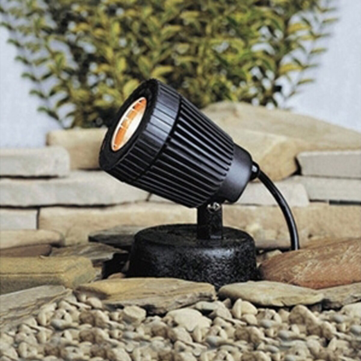 Kichler 15191BK  Underwater Pond Light Composite Resin Housing Black 50W Halogen