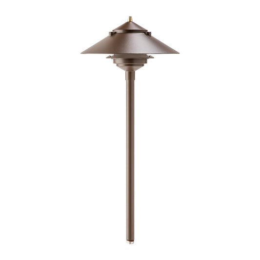 Vista  PR-9217-Z-NL   PR-9217 Path Light Aluminum Architectural Bronze Finish No Lamp