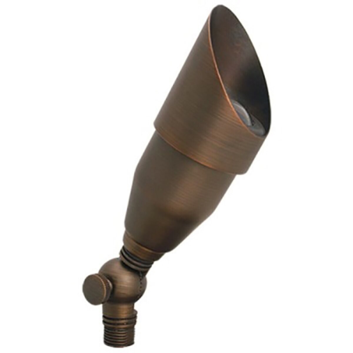 Unique INTR-12-L427   Intrepid Up Light Brass Housing Weathered Brass 4W 2700K 40 Deg. LED
