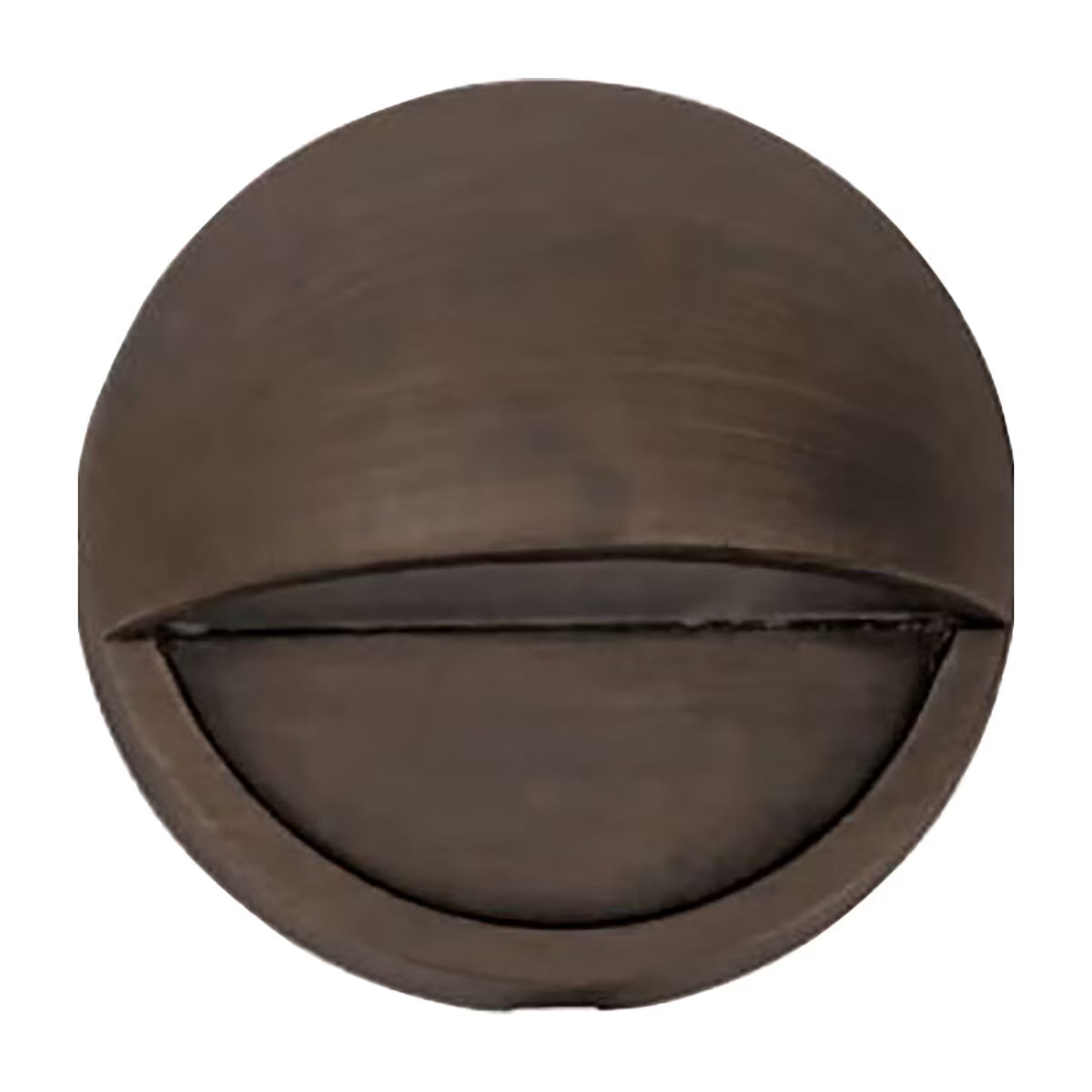 Universale  DL2100WB  Lighting Deck Light Cast Brass Surface Mount Eye Lid Weathered Iron