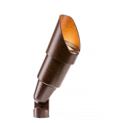 FX RS Up Light Aluminum Housing Flat Black No Lamp Long Shroud