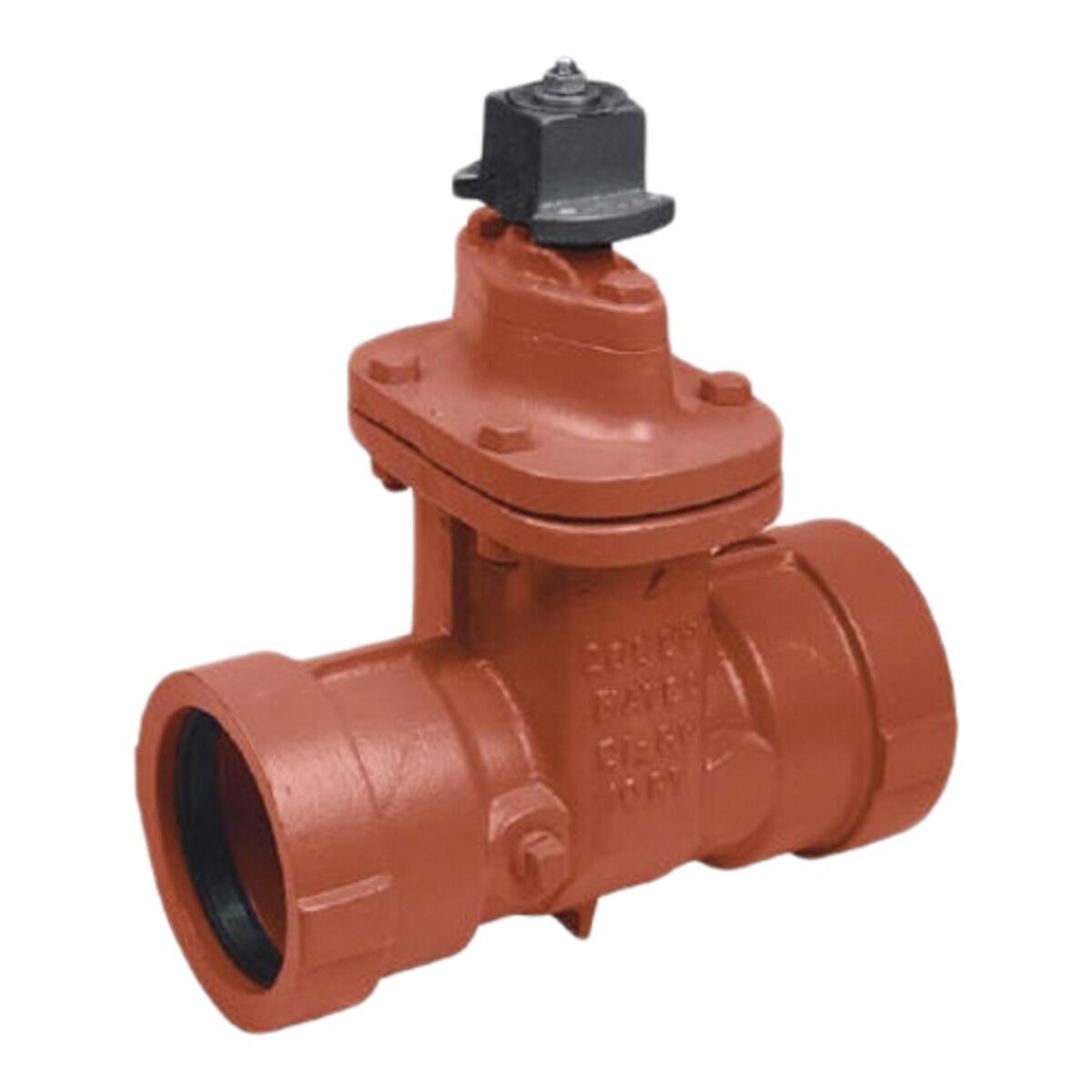 Matco Ring Tite Gate Valve Cast Iron 6 in. with Operating Nut