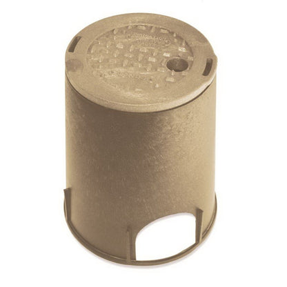 NDS Standard Valve Box Round 6 in. Sand Box/Sand Lid Overlapping ICV