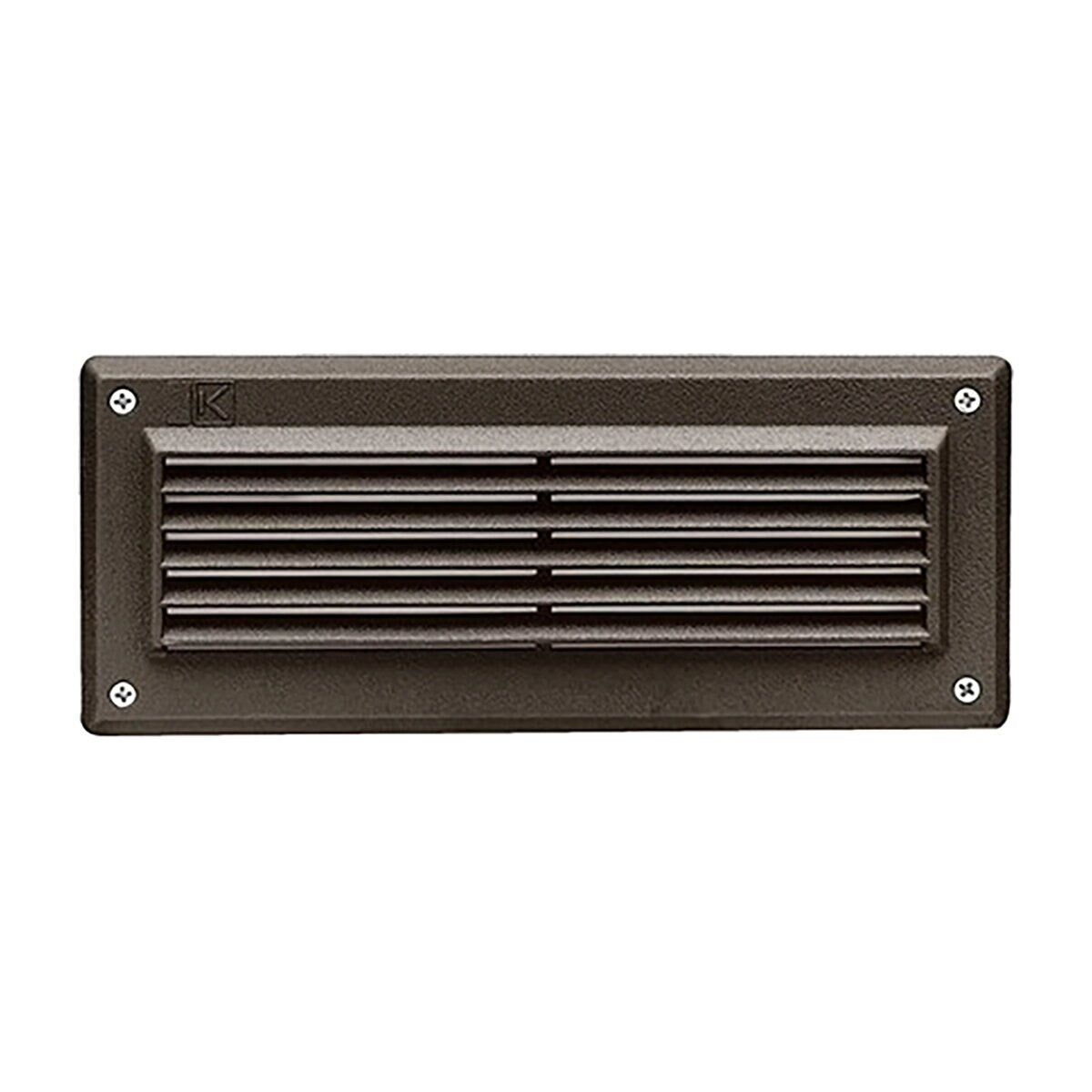 Kichler15073AZT   Brick Light 12V T3/G4 Textured Architectural Bronze