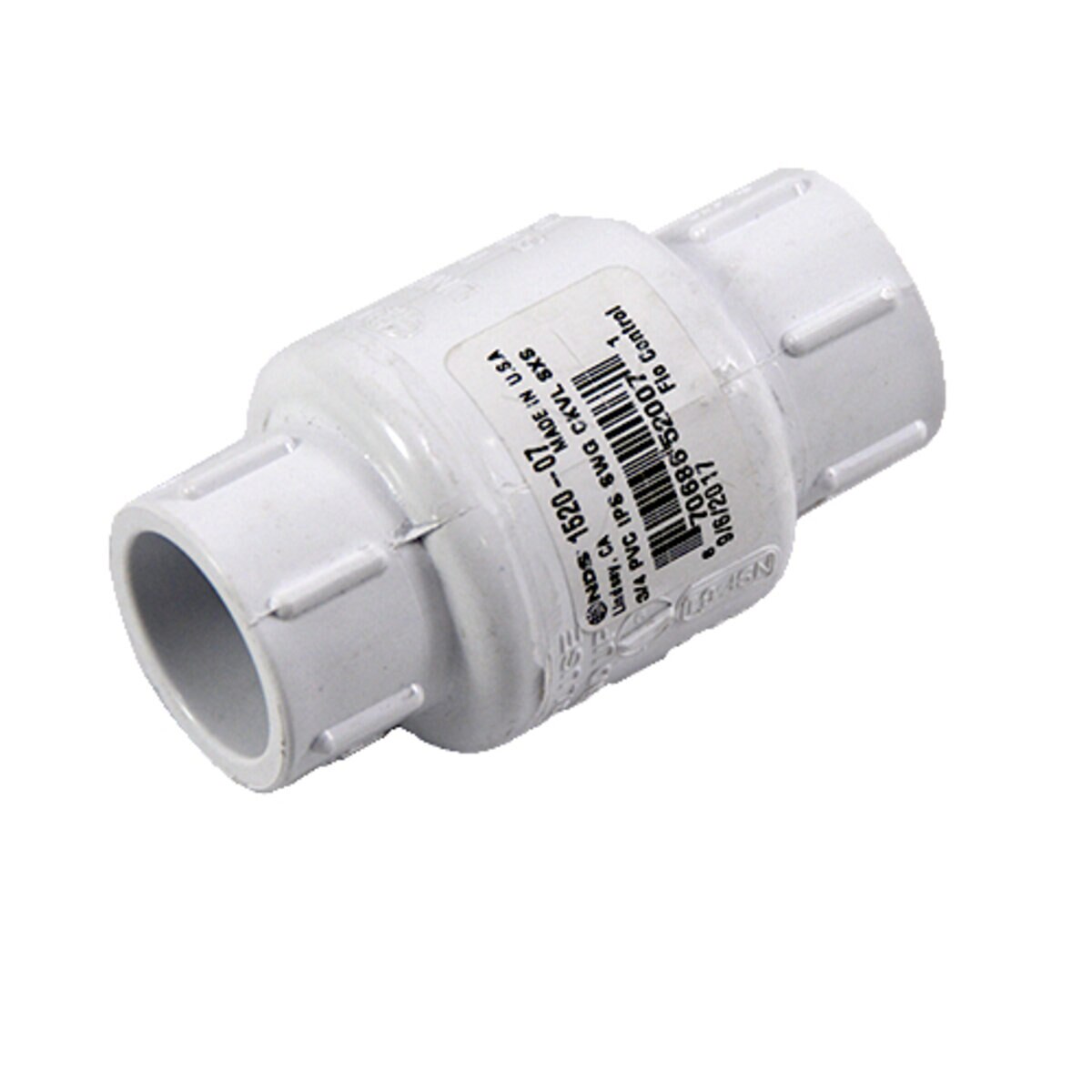 NDS FloControl Series 1500 Swing Check Valve PVC 3/4 in. Slip