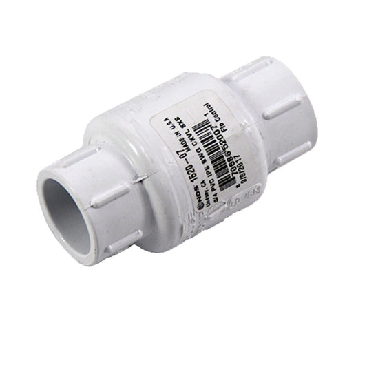 NDS FloControl Series 1500 Swing Check Valve PVC 3/4 in. Slip