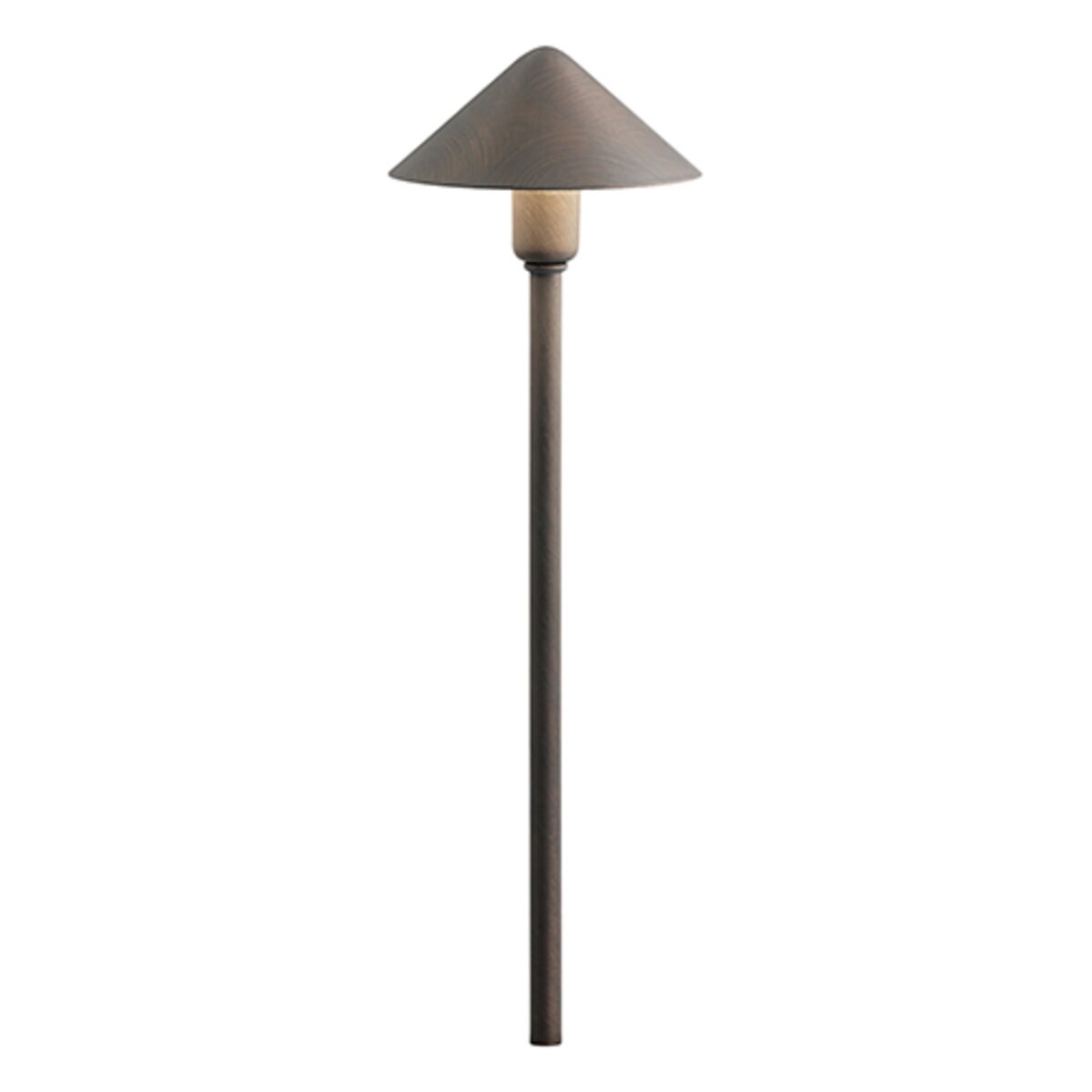 Kichler -15439OB-15439 Path Light Aluminum Olde Brick Finish