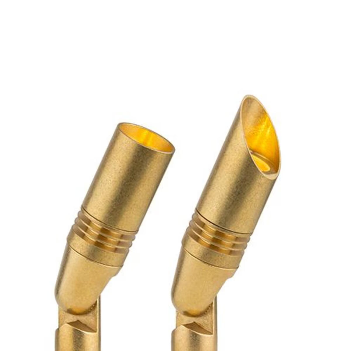 FX CC Up Light Luxor ZD Brass Housing Antique Bronze 4.2W 2700K 22 Degree LED Long Shroud