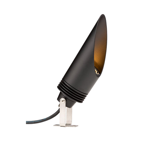 FX NP ZD Up Light Long Shroud Black Finish 8.2W 2700K LED