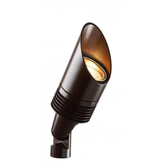 FX-NPZD9LEDFB- NP Up Light Luxor ZD Aluminum Housing Flat Black 11.2W 2700K 35 Degree LED