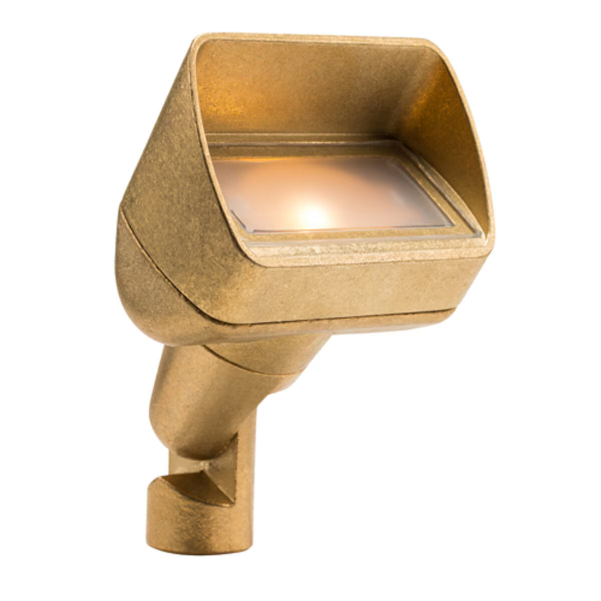 FX PB Wall Wash Luxor ZD Brass Housing Natural Brass 4.2W 2700K 93 Degree LED