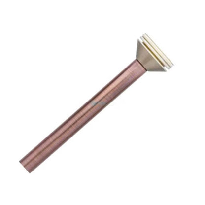 FX-GZD3LED12RAFB- Grande Luxor ZD 12 in. LED Riser Copper Flat Black Finish 4.2W 2700K LED