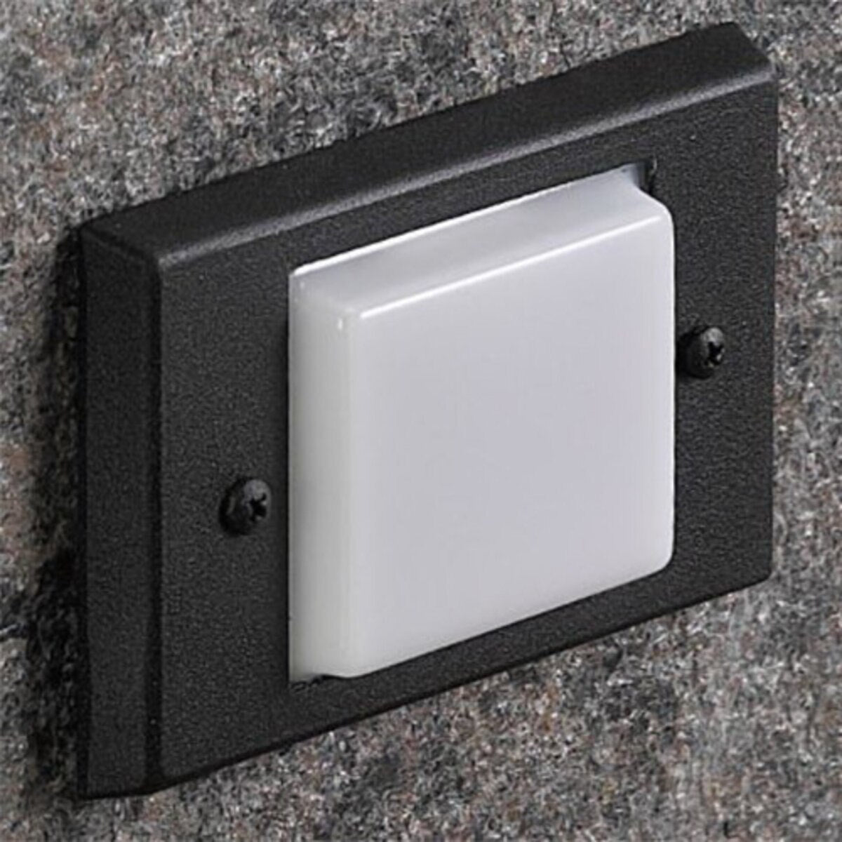 Vista 4241 Step Light Aluminum Housing Black 2.5W 2950K LED