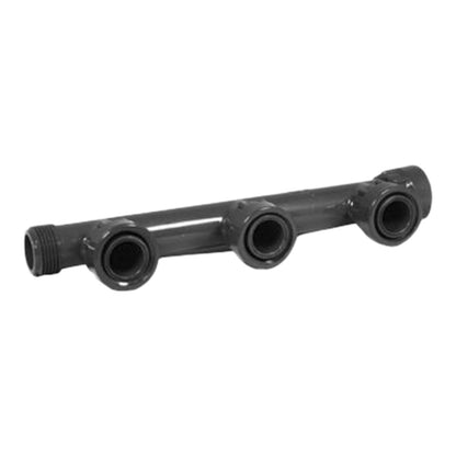 Dura 301-010-3  Triple Port Manifold Tee 1 in. Swivel x MIPT x 3-Swivel with O-Ring
