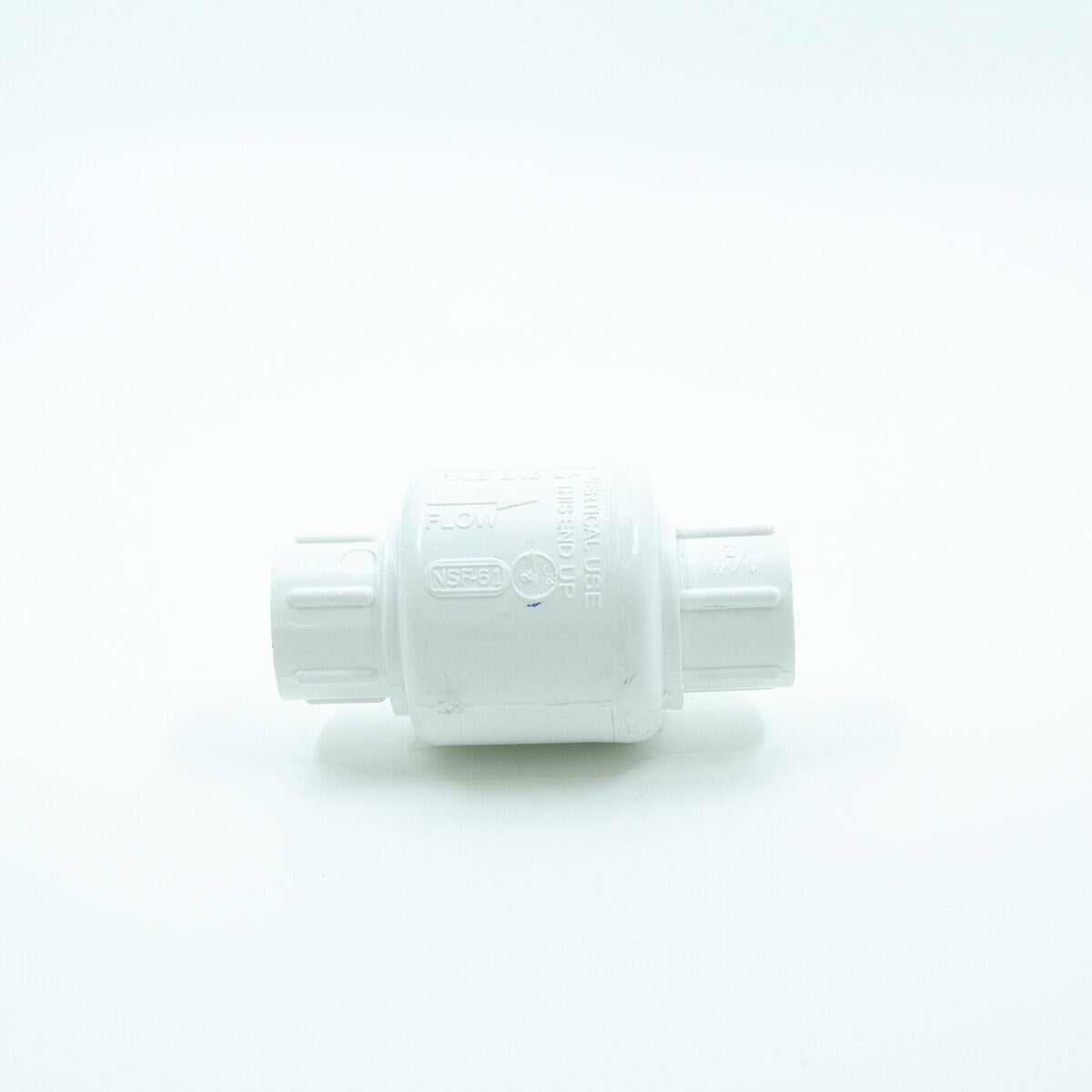 1/2 PVC Swing Check Valve Slip X Slip NDS
