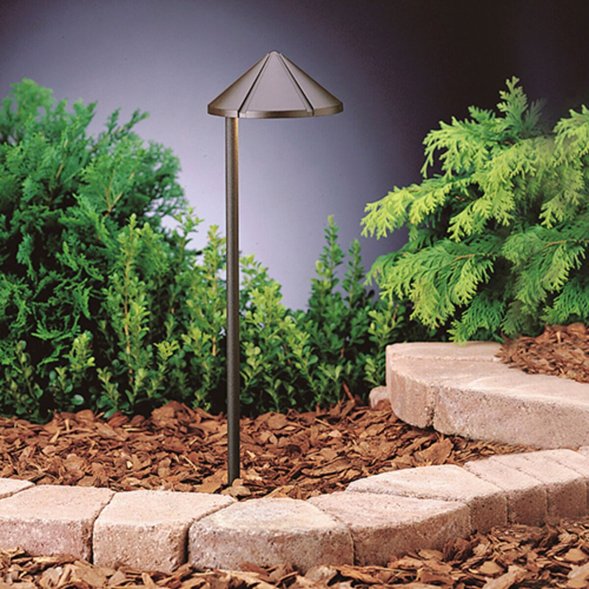 Kichler-15315AZT- 15315 Path Light Aluminum Architectural Bronze Finish