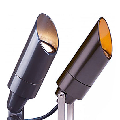 FX MU Up Light Aluminum Housing Flat Black No Lamp