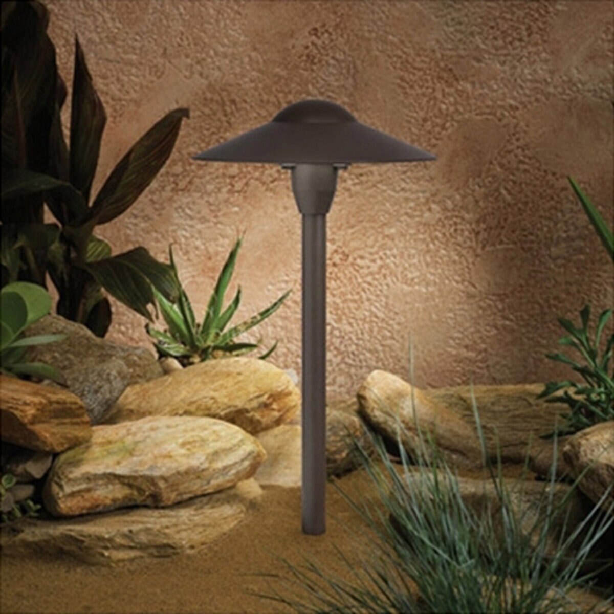 Kichler-15410AZT- 15410 Path Light Aluminum Architectural Bronze Finish