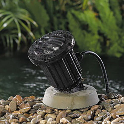 Vista UW-5217-B-NL Underwater Light Injection Molded Ryton Housing Black No Lamp