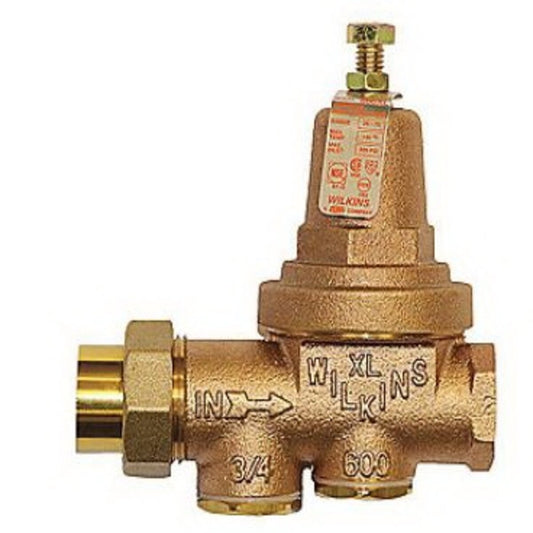 Wilkins 600XLHR High Range Pressure Reducing Valve Lead Free Bronze 1 in. FIPT Union x FIPT