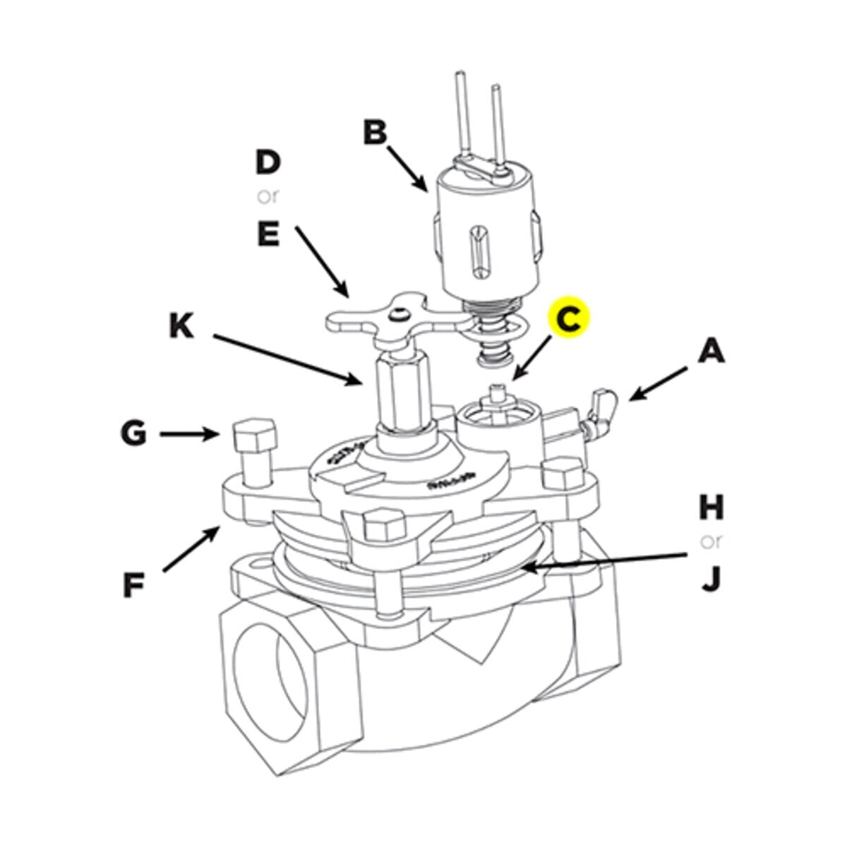 Exhaust Fitting 5 Kits Per Bag Include Seal WEATHERMATIC | 144-900SA