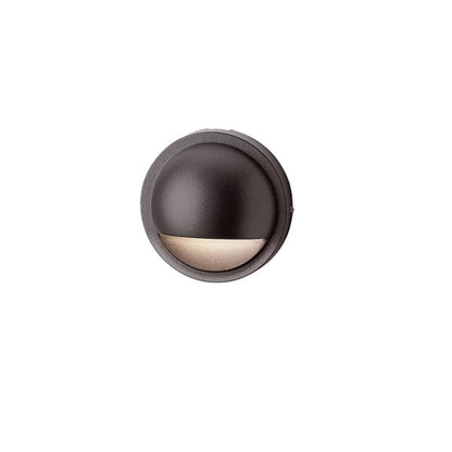 Kichler-15064AZT- 15064 Half Moon Deck Light Aluminum Housing Architectural Bronze Halogen 10W