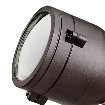Kichler-15241AZT- 120 Accent Lite Textured Architectural Bronze Finish 4,850 Lumens LED Light 75W R30, Ground Mount