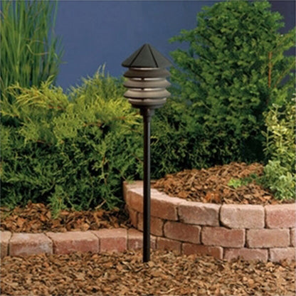 Kichler -15005BKT-15005 Path Light Aluminum Textured Black Finish