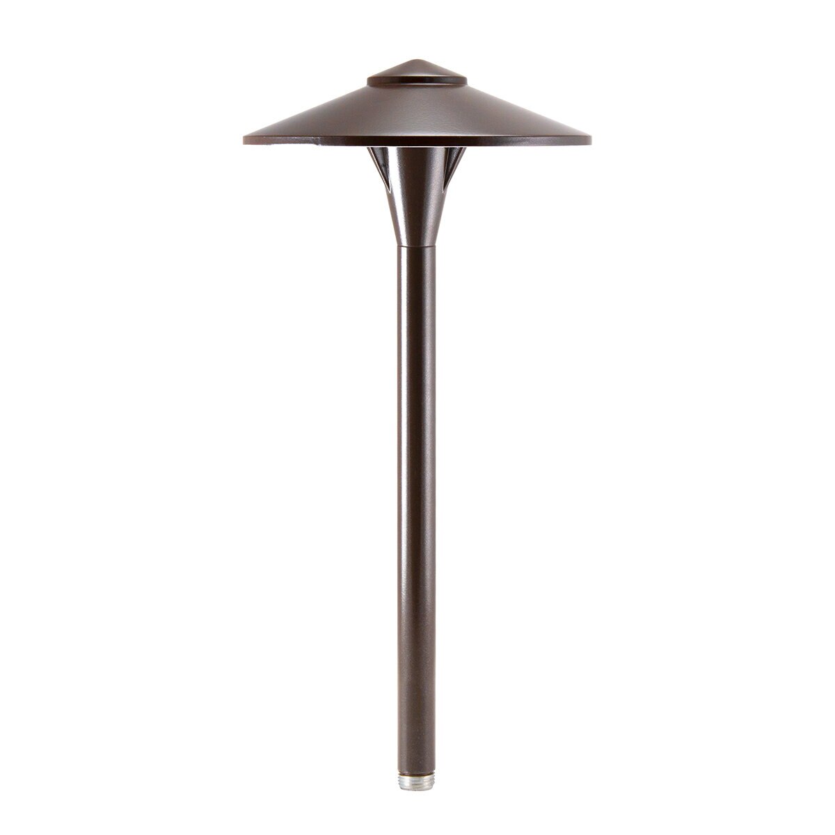 Vista PR-4704-DZ-NL  Path Light Aluminum Dark Bronze Finish No Lamp