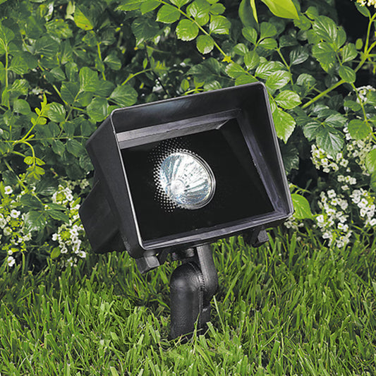 Vista Ground Mount Comp Black No Lamp