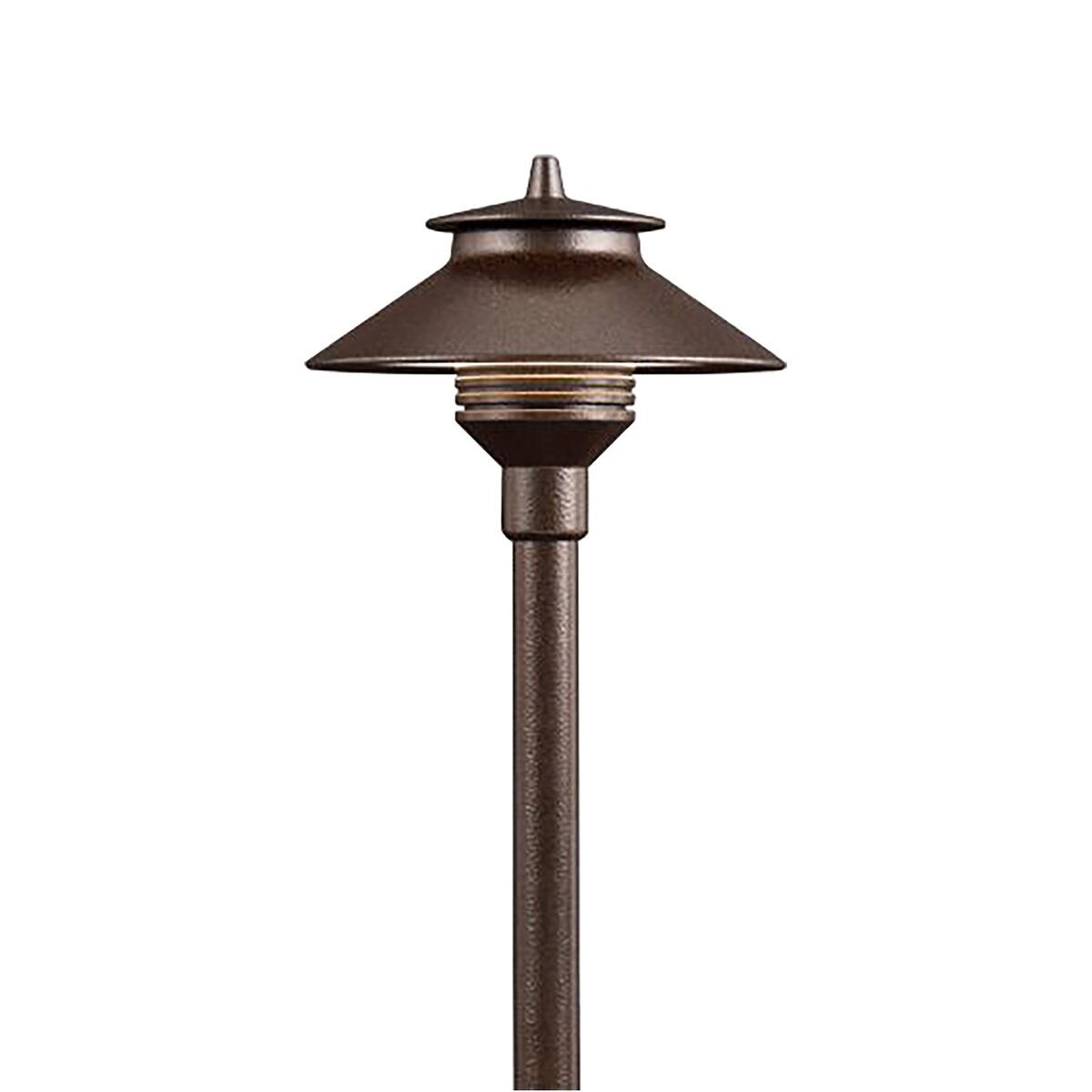 FX PL Path Light Weathered Iron Top Assembly LED
