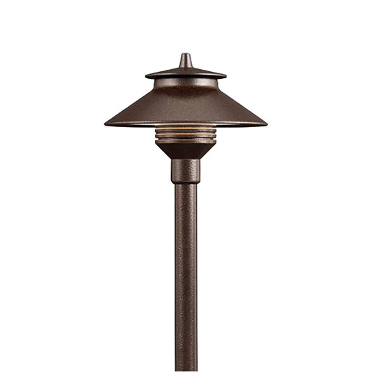 FX PL Path Light Weathered Iron Top Assembly LED
