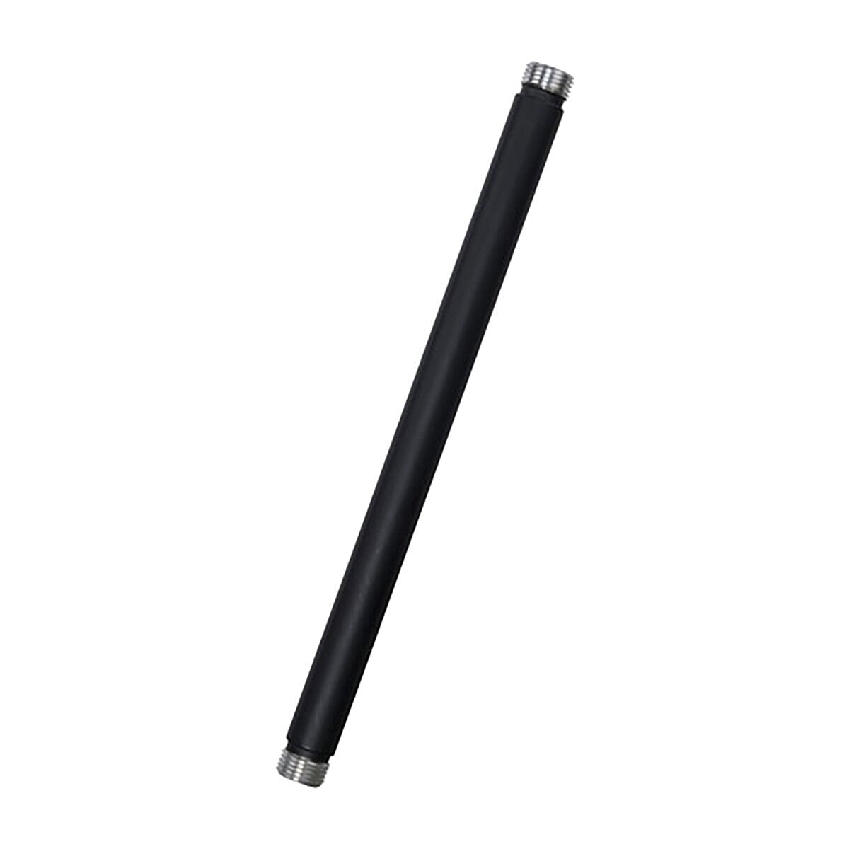 FX RW Luxor Path Light Riser 12 in. Aluminum Flat Black 3LED