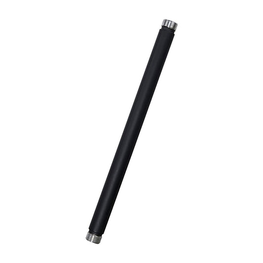 FX RW Luxor Path Light Riser 12 in. Aluminum Flat Black 3LED