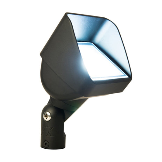 FX LC Wall Wash Luxor ZD Aluminum Housing Flat Black 10.1W 2700K 94 Deg. LED