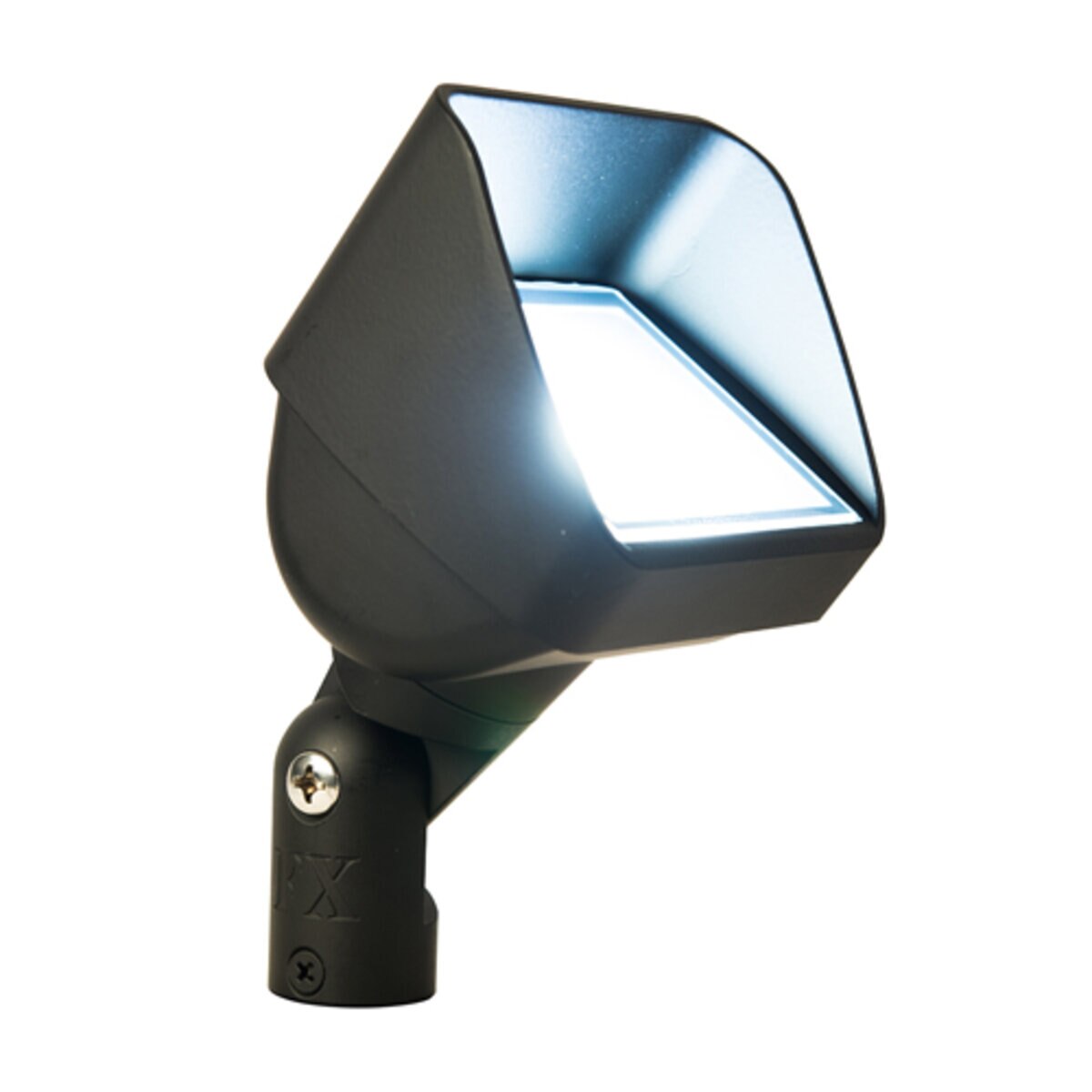 FX LC Wall Wash Luxor ZD Aluminum Housing Flat Black 11.2W 2700K 94 Deg. LED