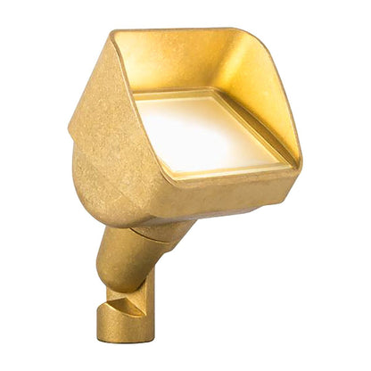 FX LC Luxor ZD Up Light Aluminum Housing Natural Brass Finish 10W 2700K LED