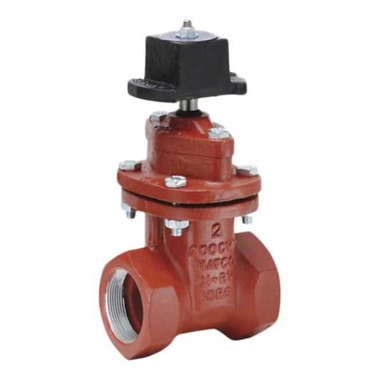 Matco Gate Valve Cast Iron 2 in. FIPT with Operating Nut