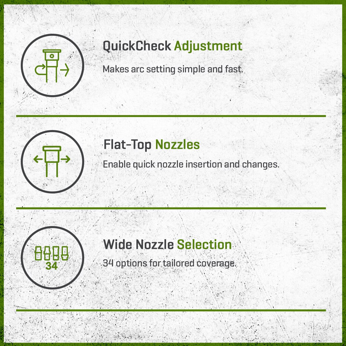 Hunter PGP Ultra Reclaimed Rotor Adjustable 4 in. Riser