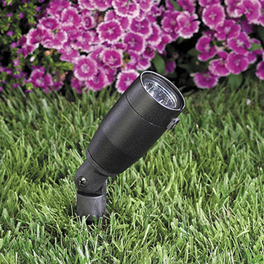 Vista  GR-2220-B-4.5-W-36  Bullet 2220 Up Light Ground Mount Black 4.5W Warm White 36 Degree MR16 LED