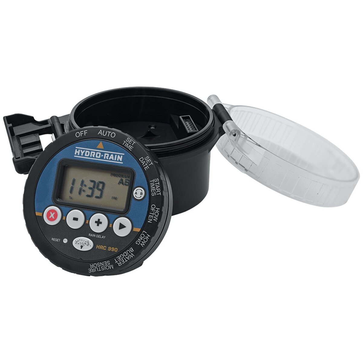 HydroRain  HRC-990-04-MS  HRC 990 Controller 4 Station Battery Powered