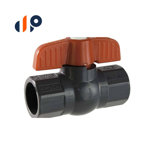 587-015  Sch 80 PVC Ball Valve S x S 1-1/2 in.