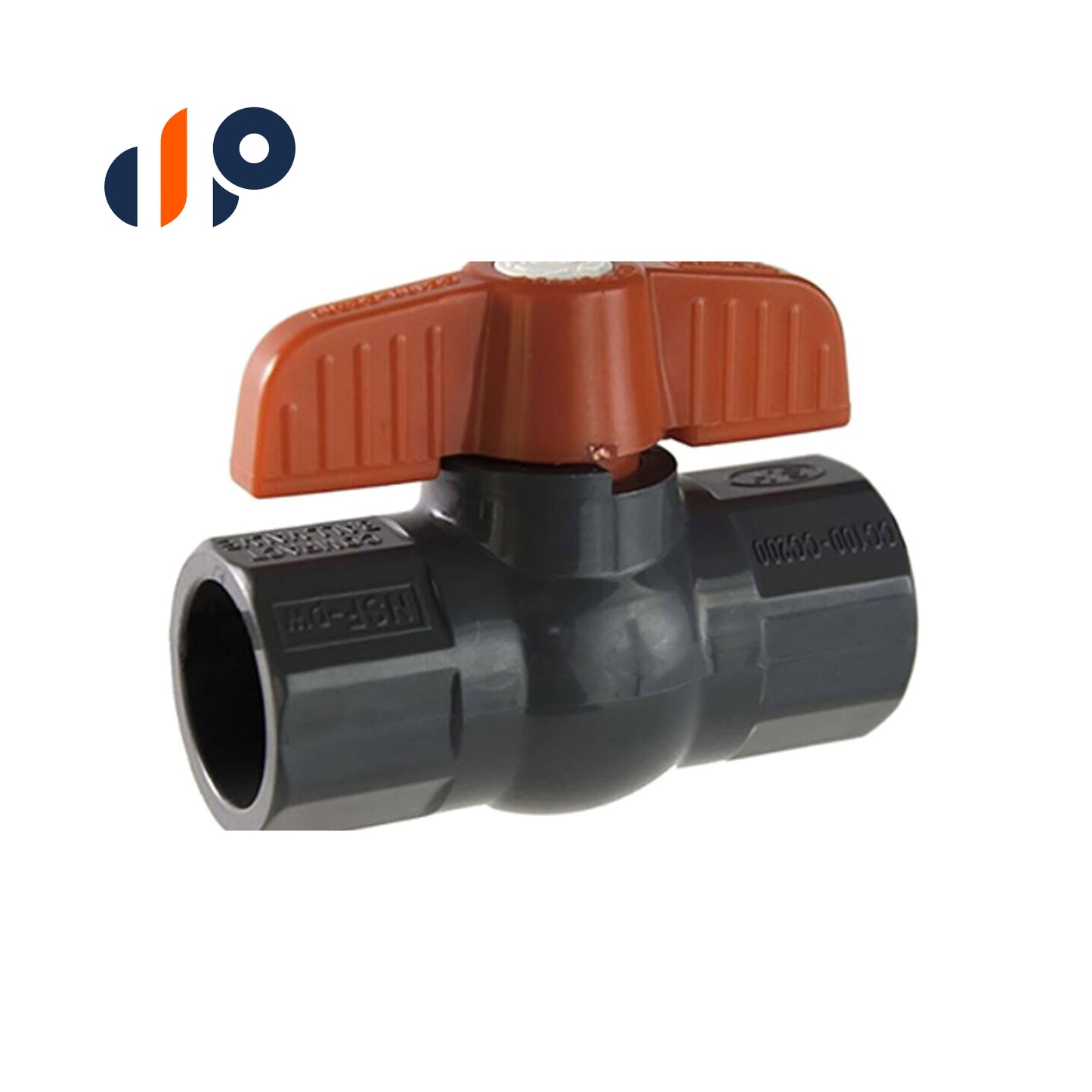 587-015 Sch 80 PVC Ball Valve S x S 1-1/2 in.
