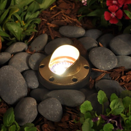 FX FC In-Grade Light Ring Luxor ZD Brass Housing Bronze 4.2W 2700K LED